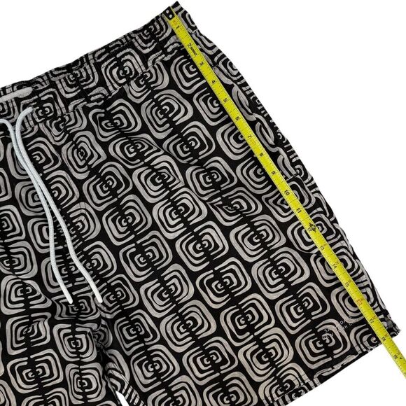 Saturdays NYC Men's Timothy Kuba Cloth Swim Shorts Black XL - Picture 13 of 13